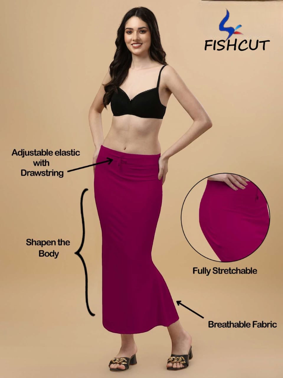 Modern Petticoat fish cut