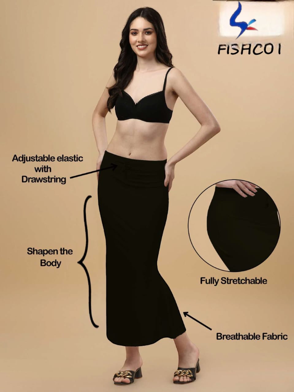 Modern Petticoat fish cut