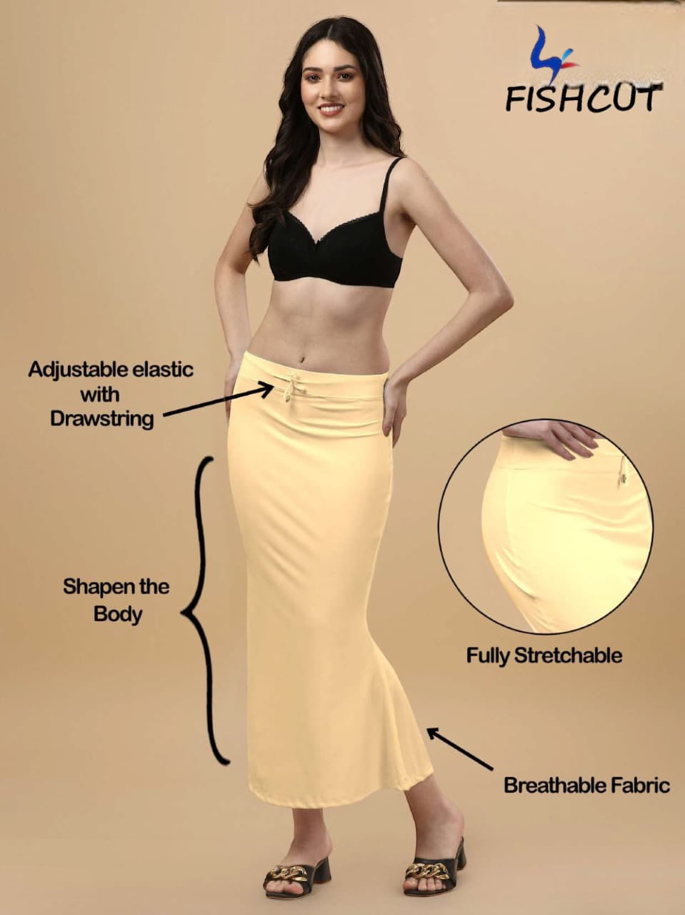 Modern Petticoat fish cut