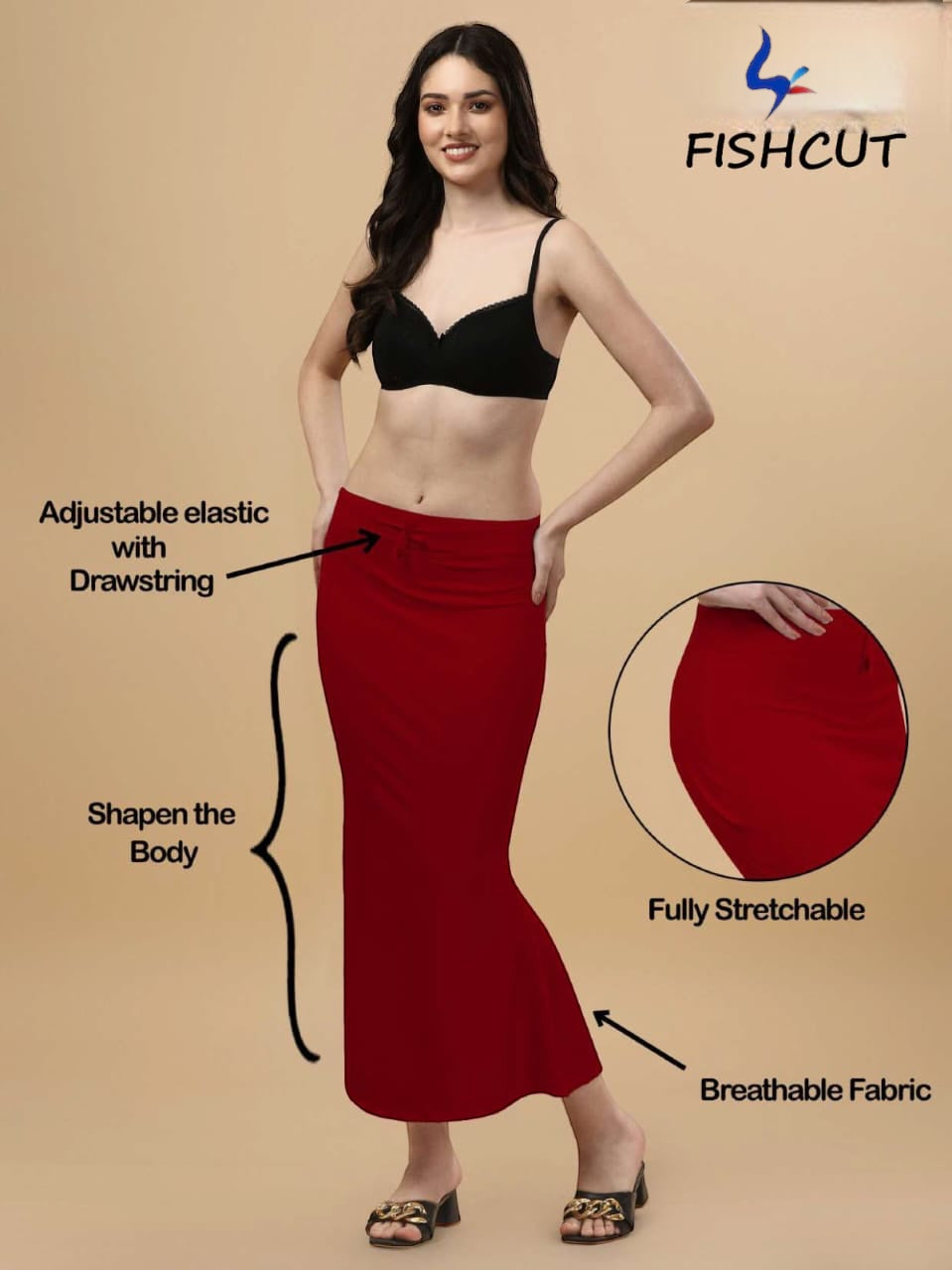 Modern Petticoat fish cut