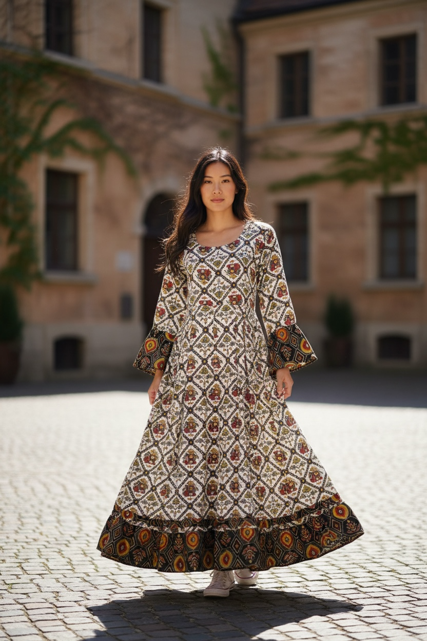 Ladies Long Gown