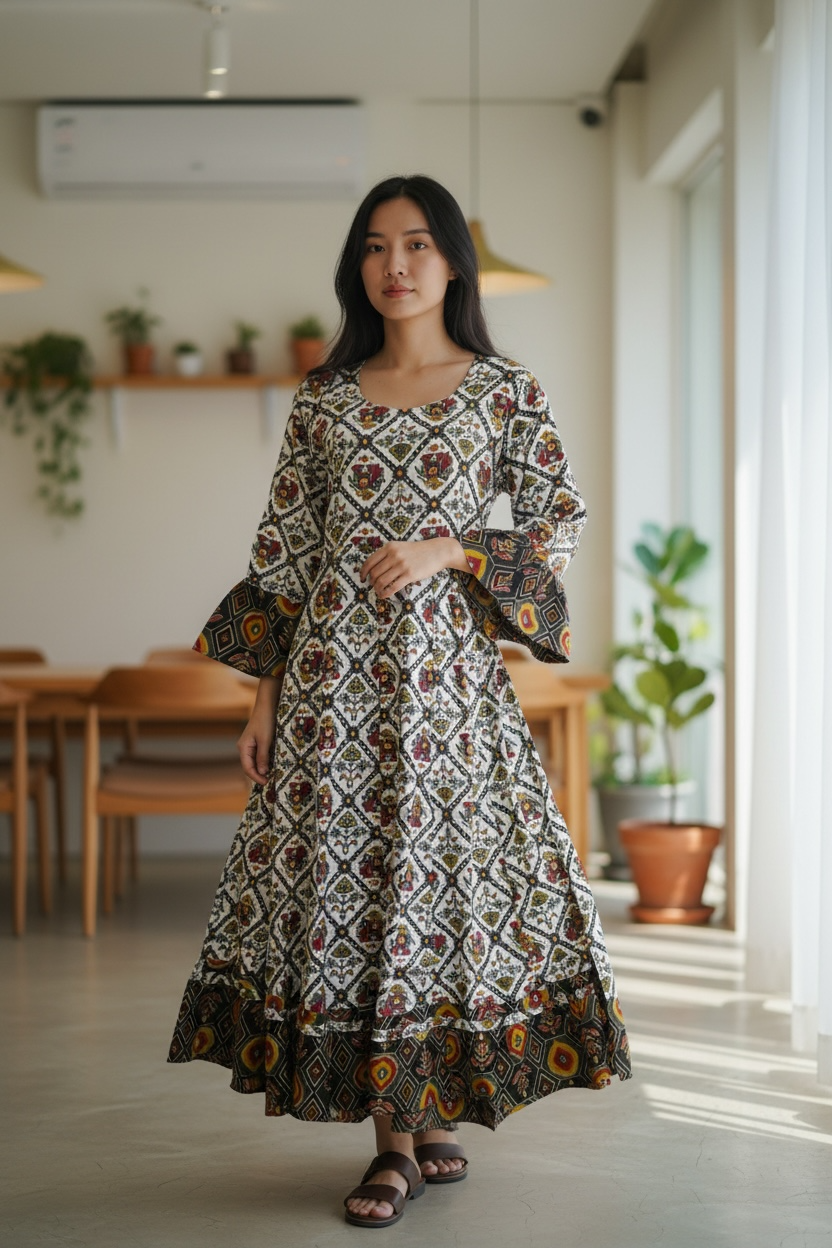 Ladies Long Gown