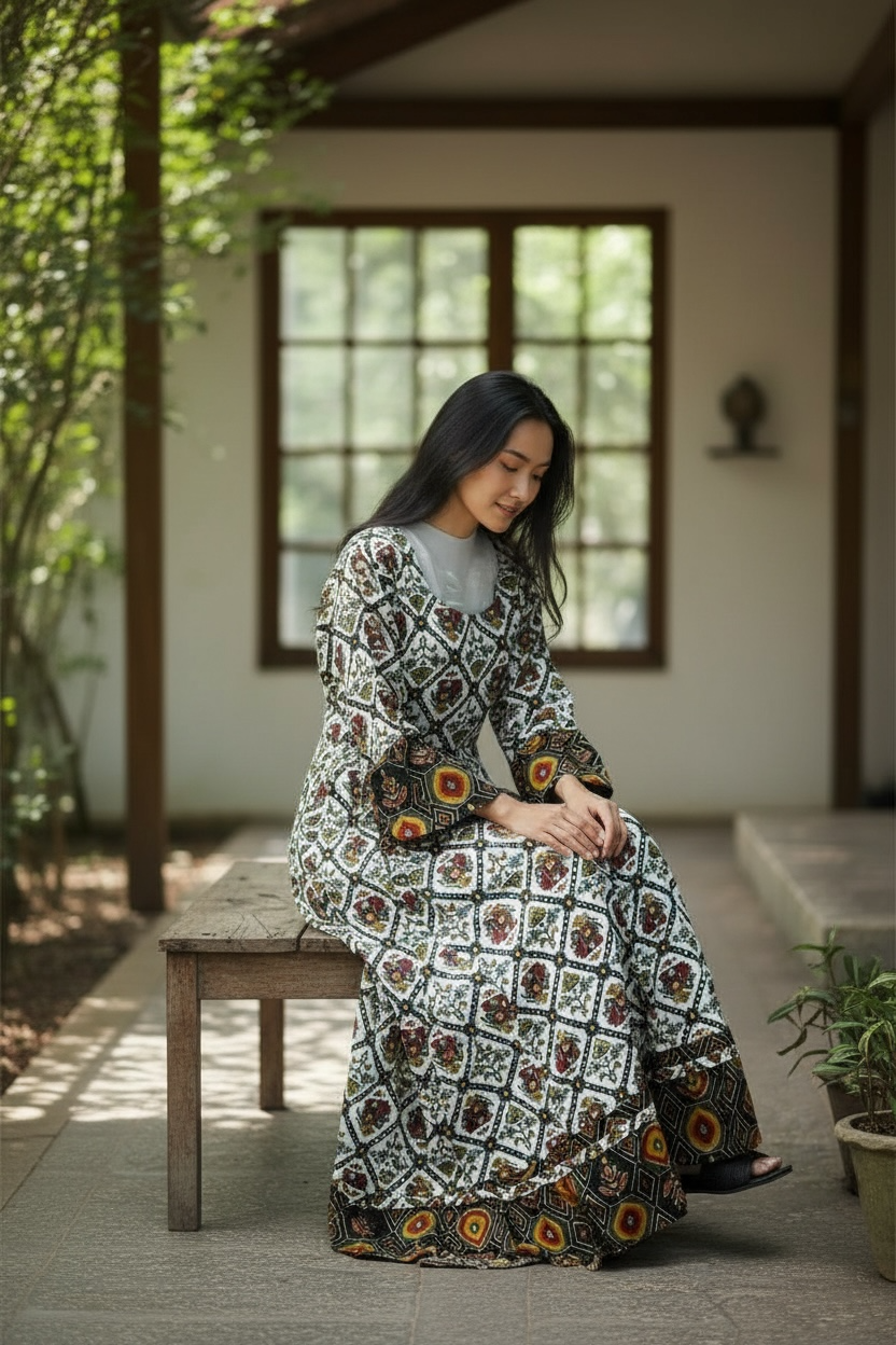 Ladies Long Gown