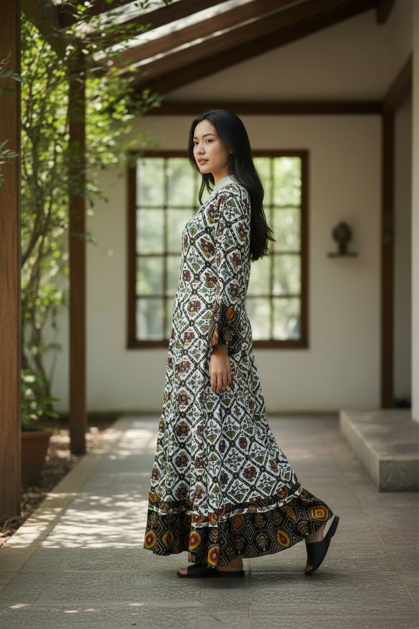 Ladies Long Gown