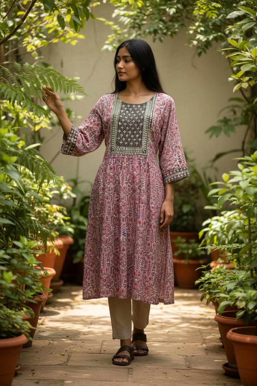 Ladies Long Gown