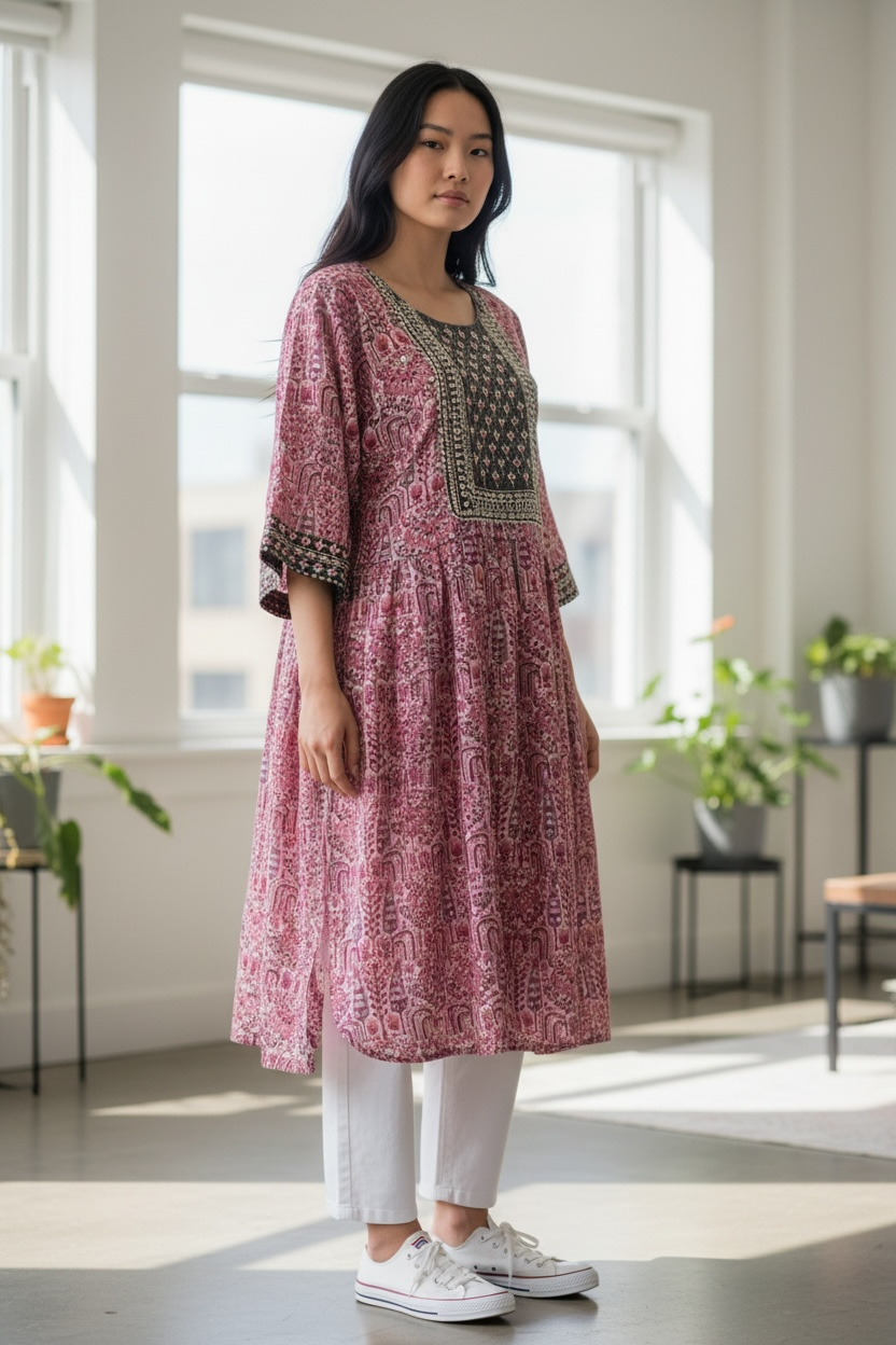 Ladies Long Gown
