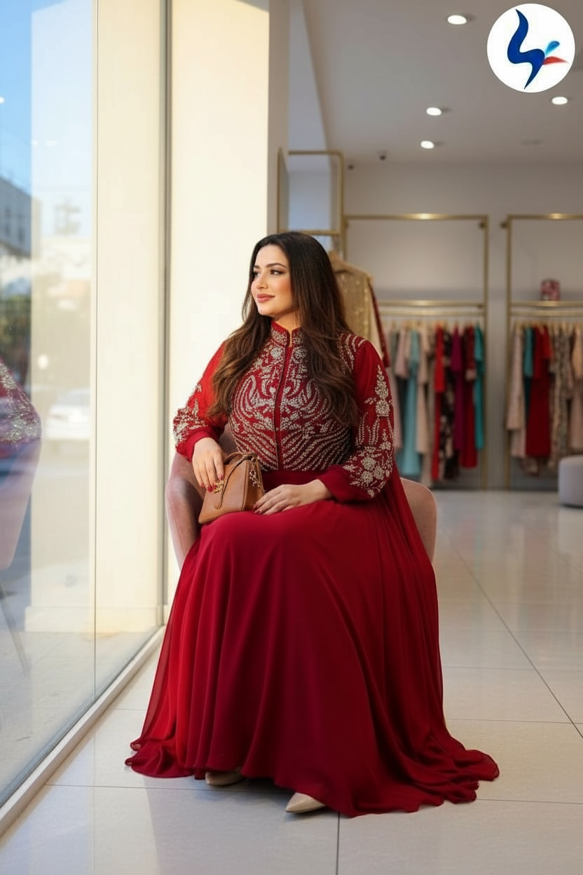 Ladies Long Gown