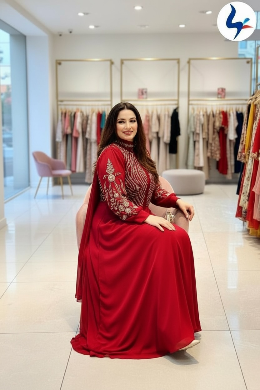 Ladies Long Gown