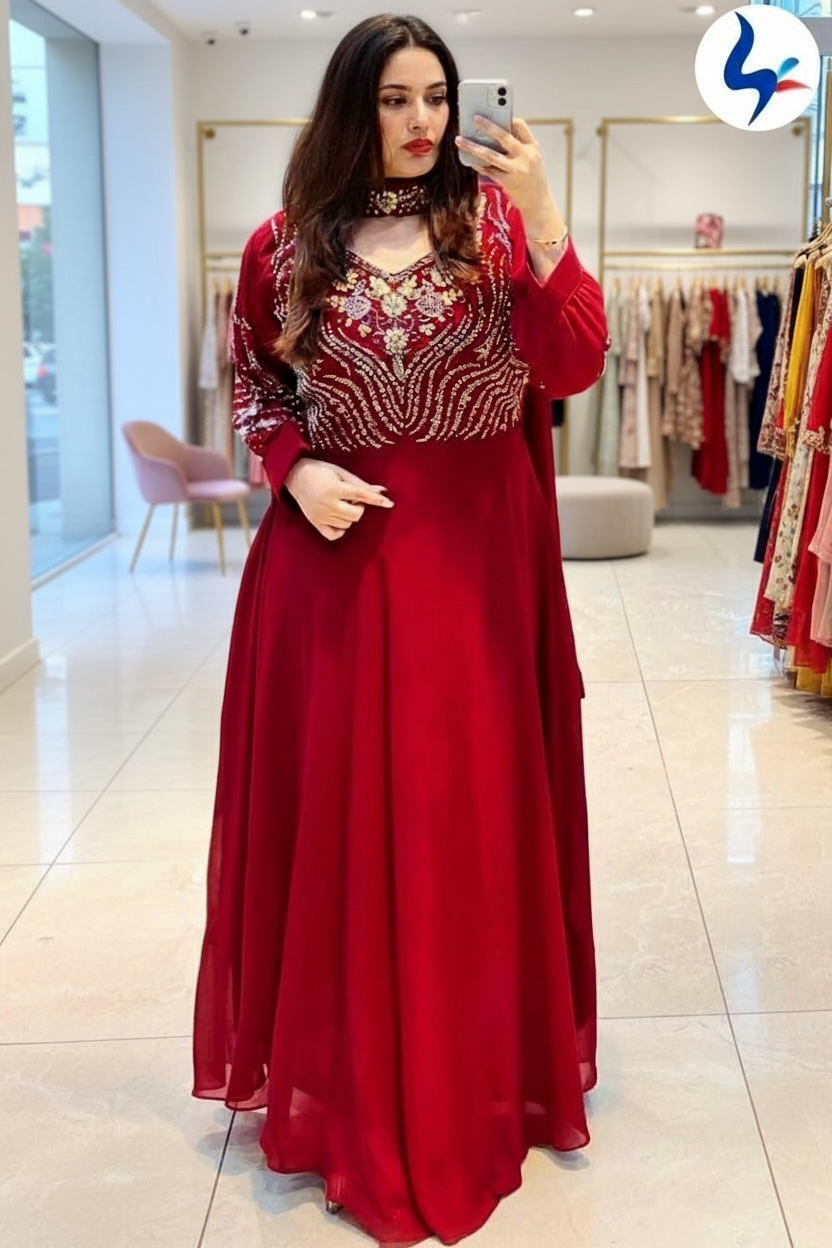 Ladies Long Gown