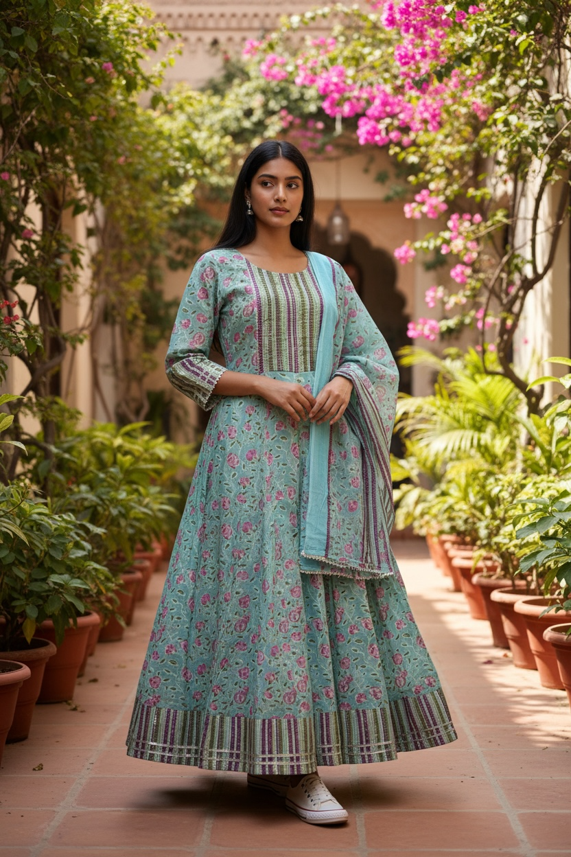 Ladies Long Gown