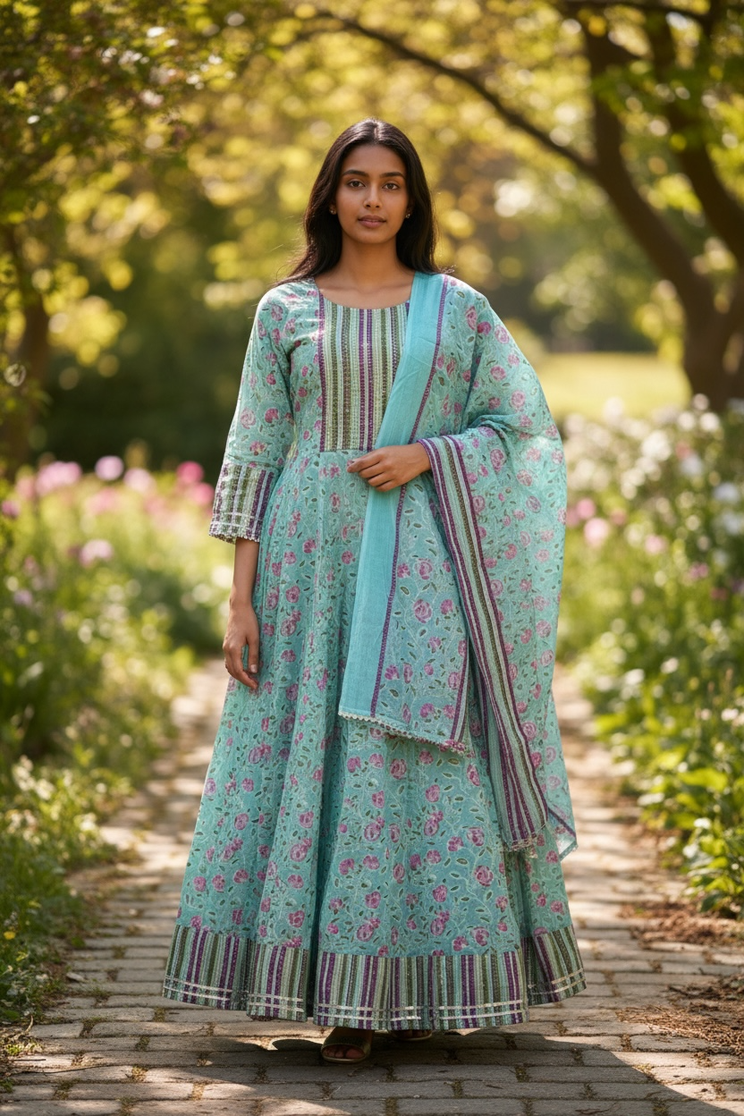 Ladies Long Gown