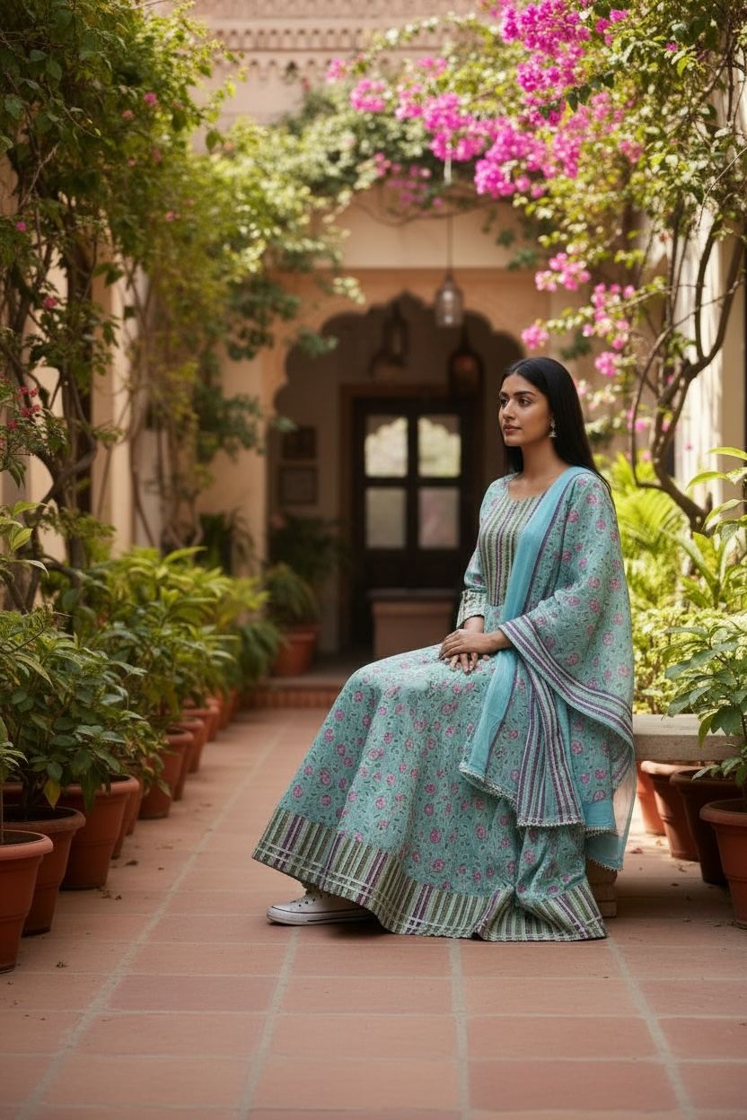 Ladies Long Gown