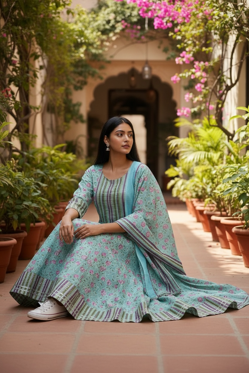 Ladies Long Gown