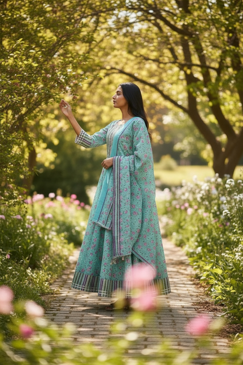 Ladies Long Gown