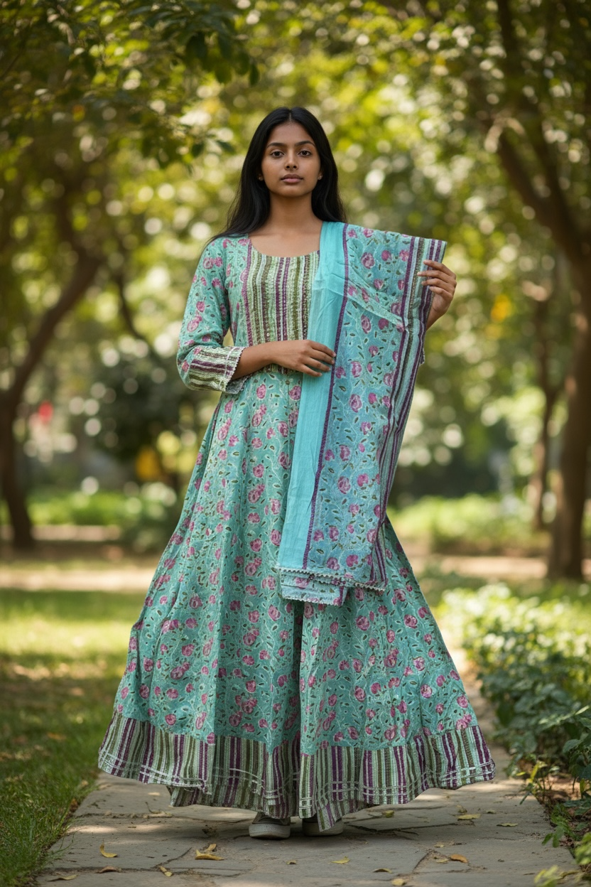 Ladies Long Gown