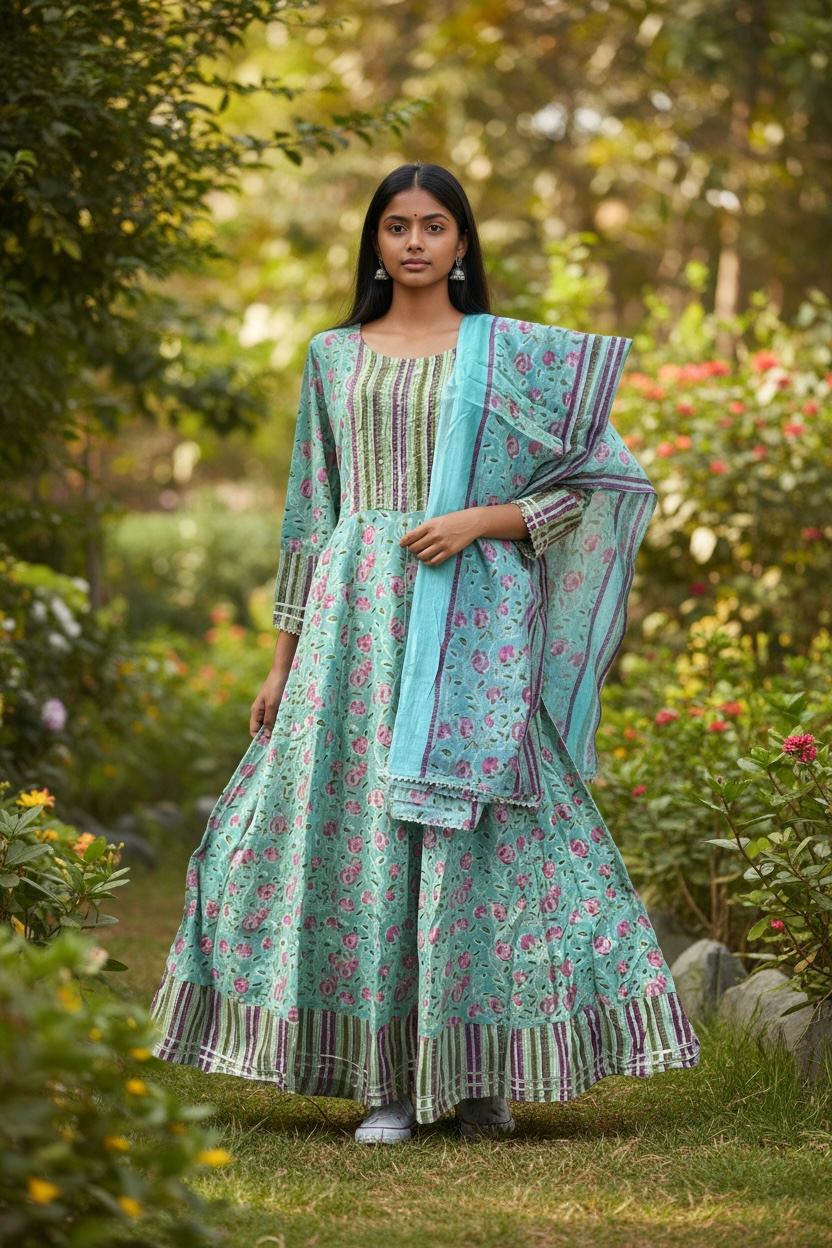 Ladies Long Gown