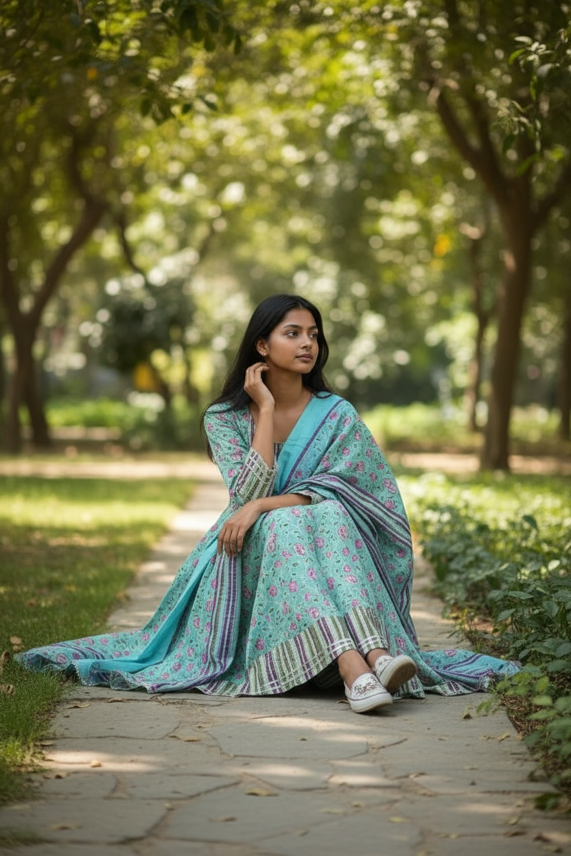 Ladies Long Gown