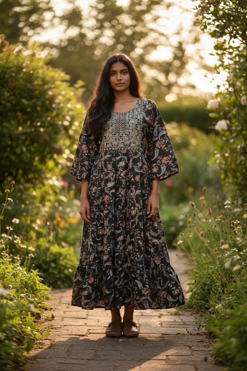 Ladies Long Gown