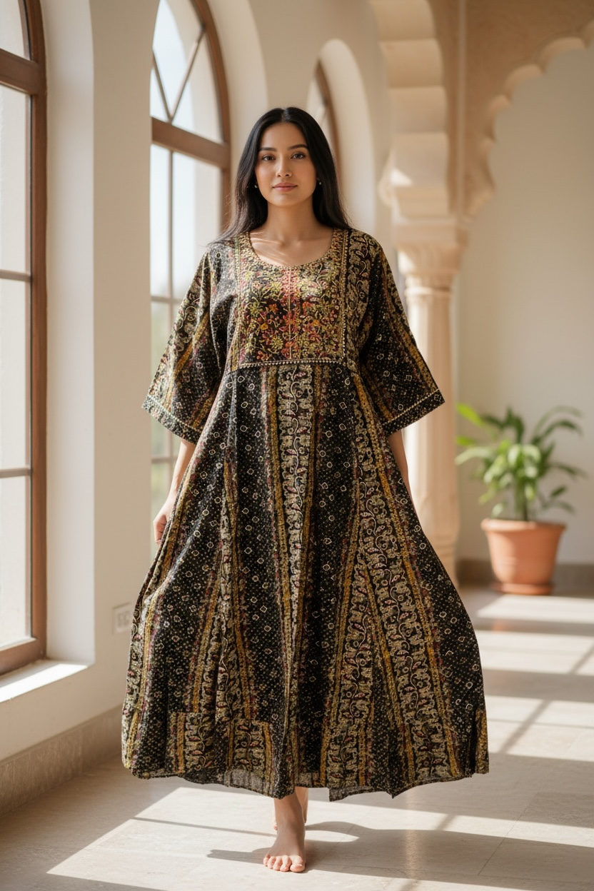Ladies Long Gown