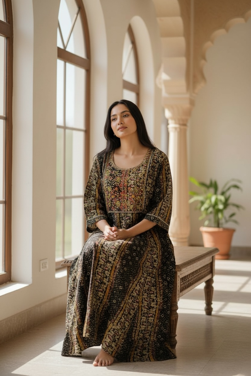 Ladies Long Gown