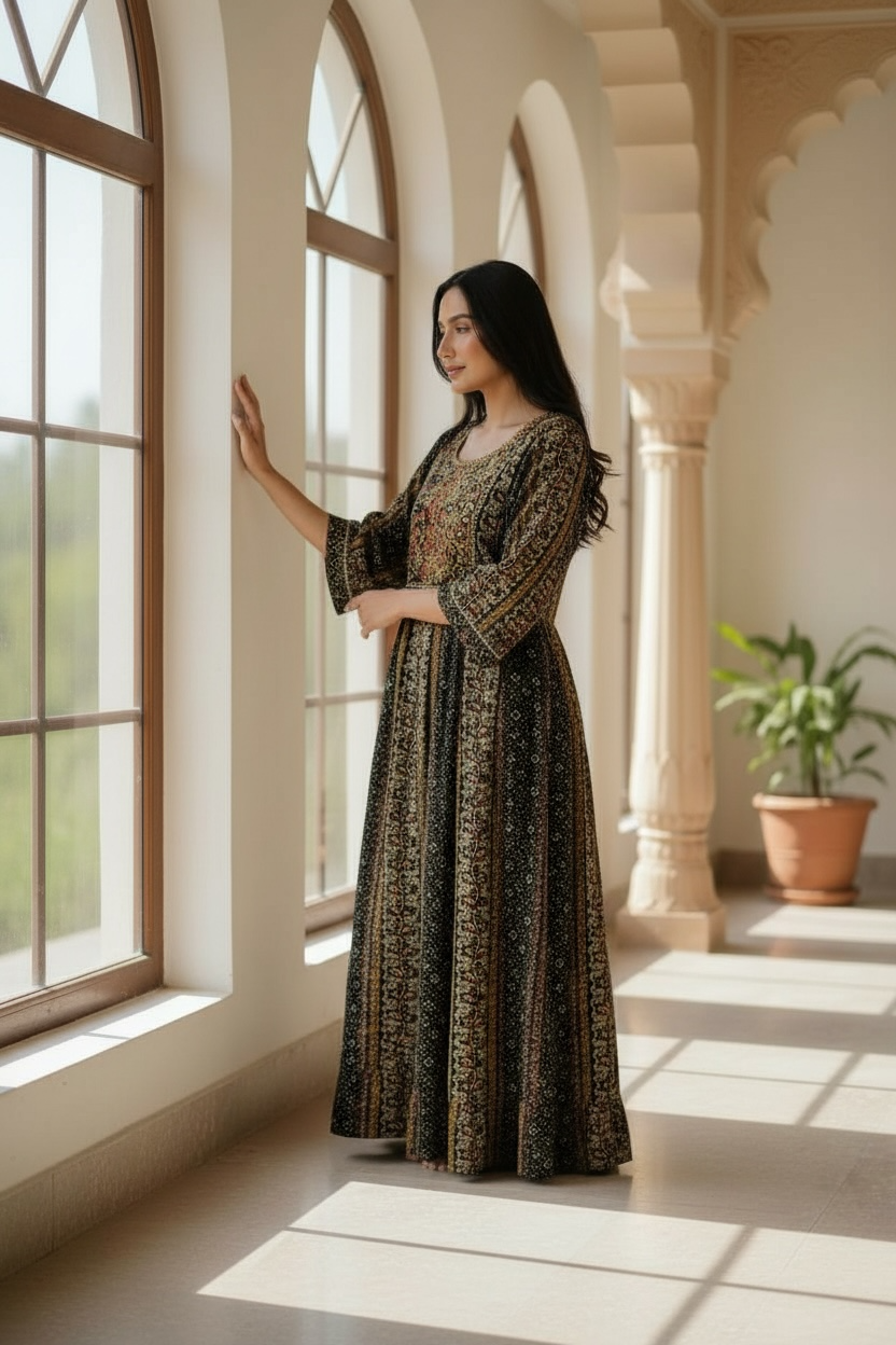 Ladies Long Gown