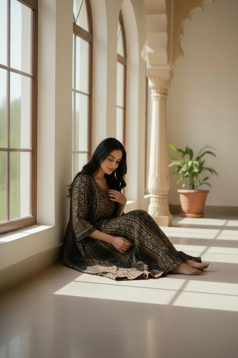 Ladies Long Gown