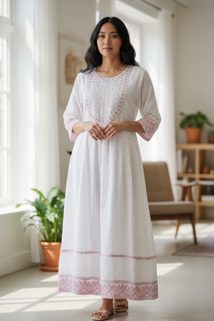 Ladies Long Gown