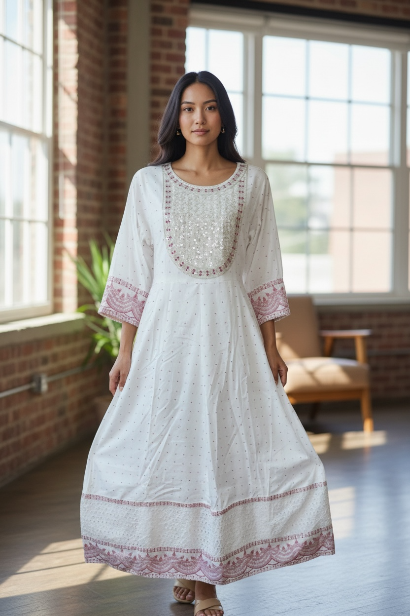Ladies Long Gown