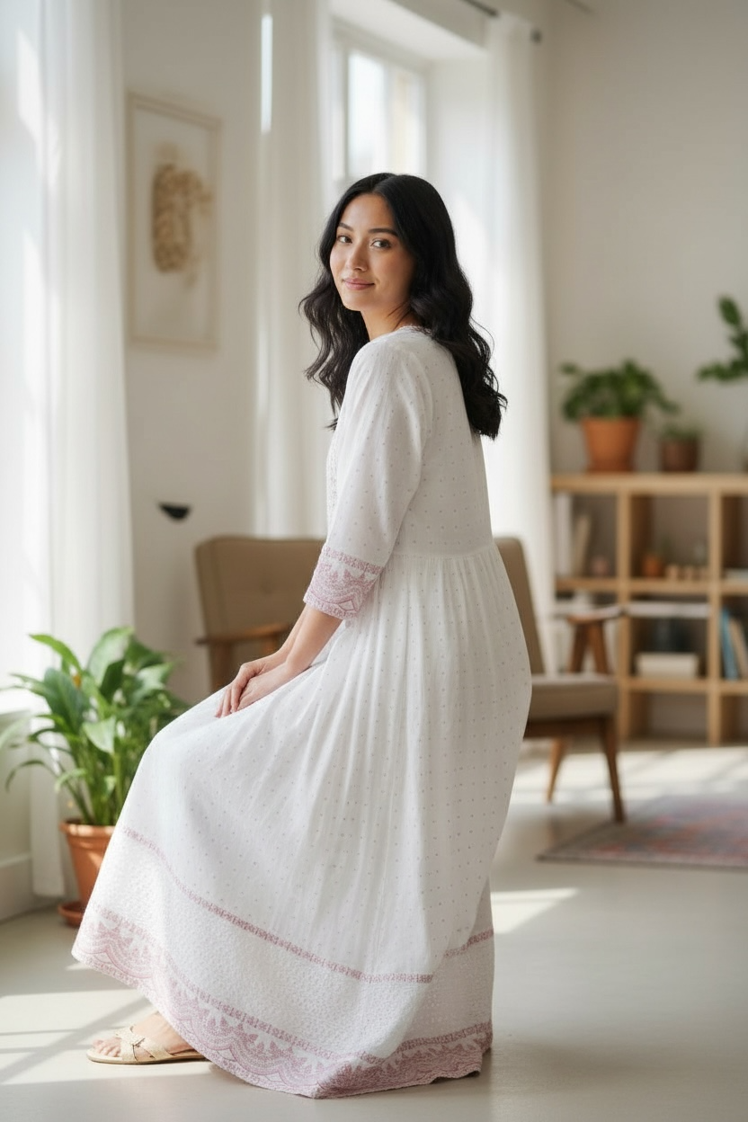 Ladies Long Gown
