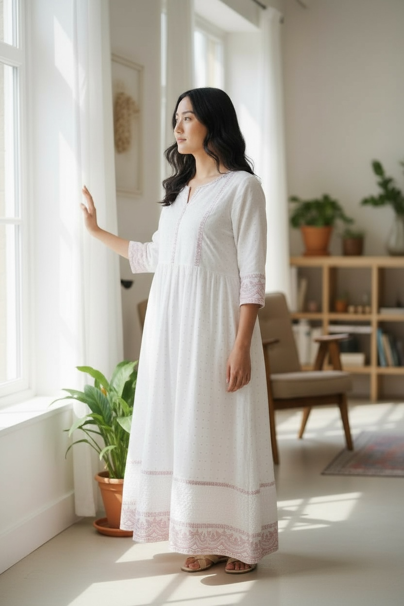 Ladies Long Gown