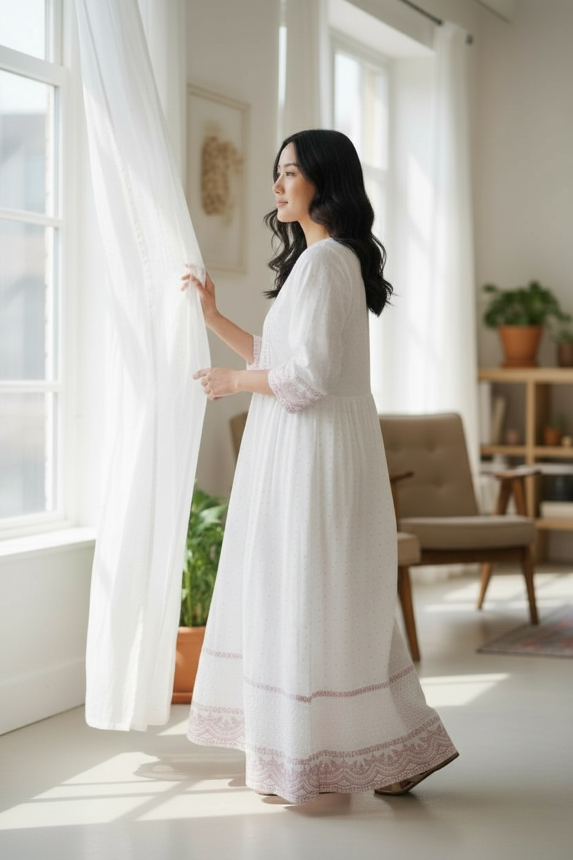 Ladies Long Gown