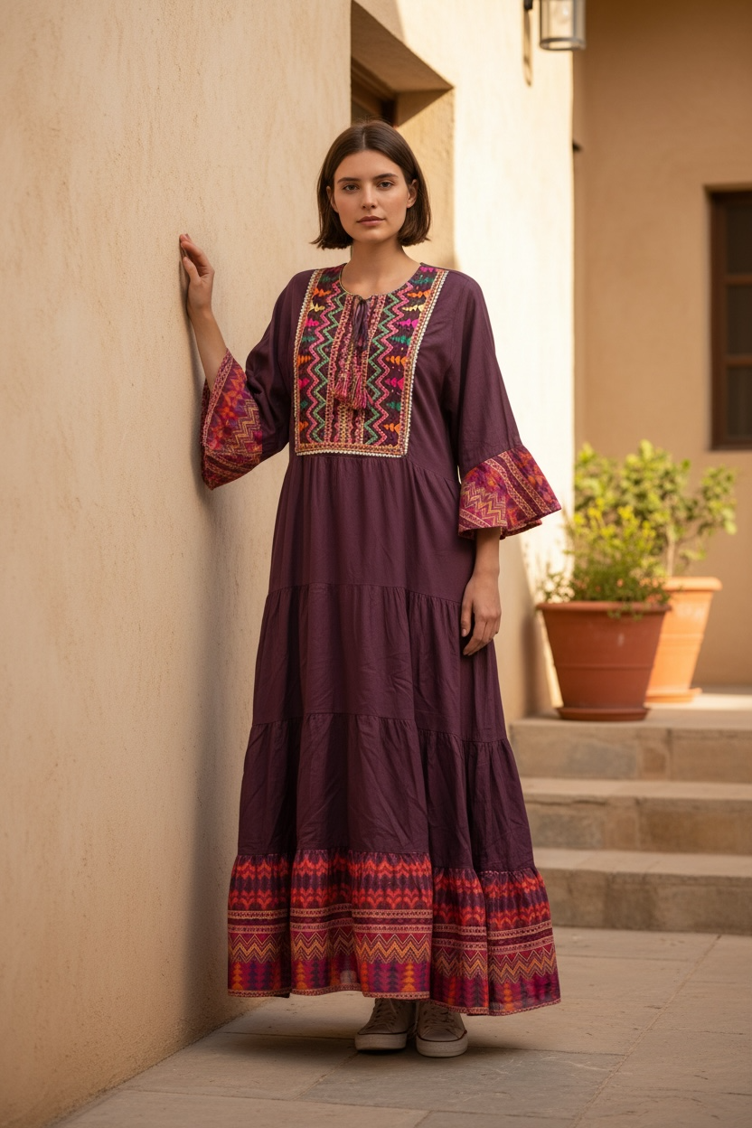 Ladies Long Gown