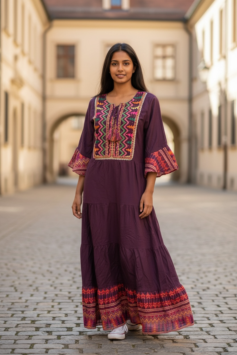 Ladies Long Gown