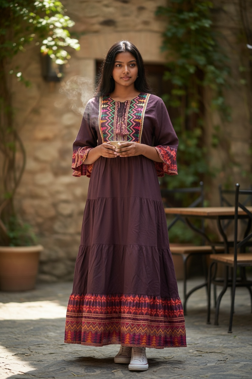 Ladies Long Gown