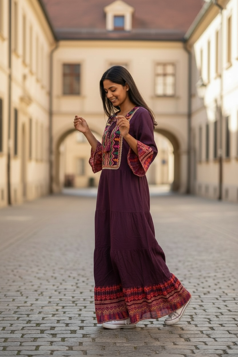Ladies Long Gown