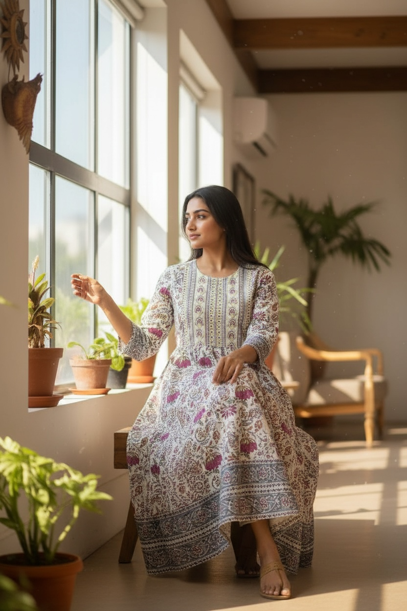 Ladies Long Gown