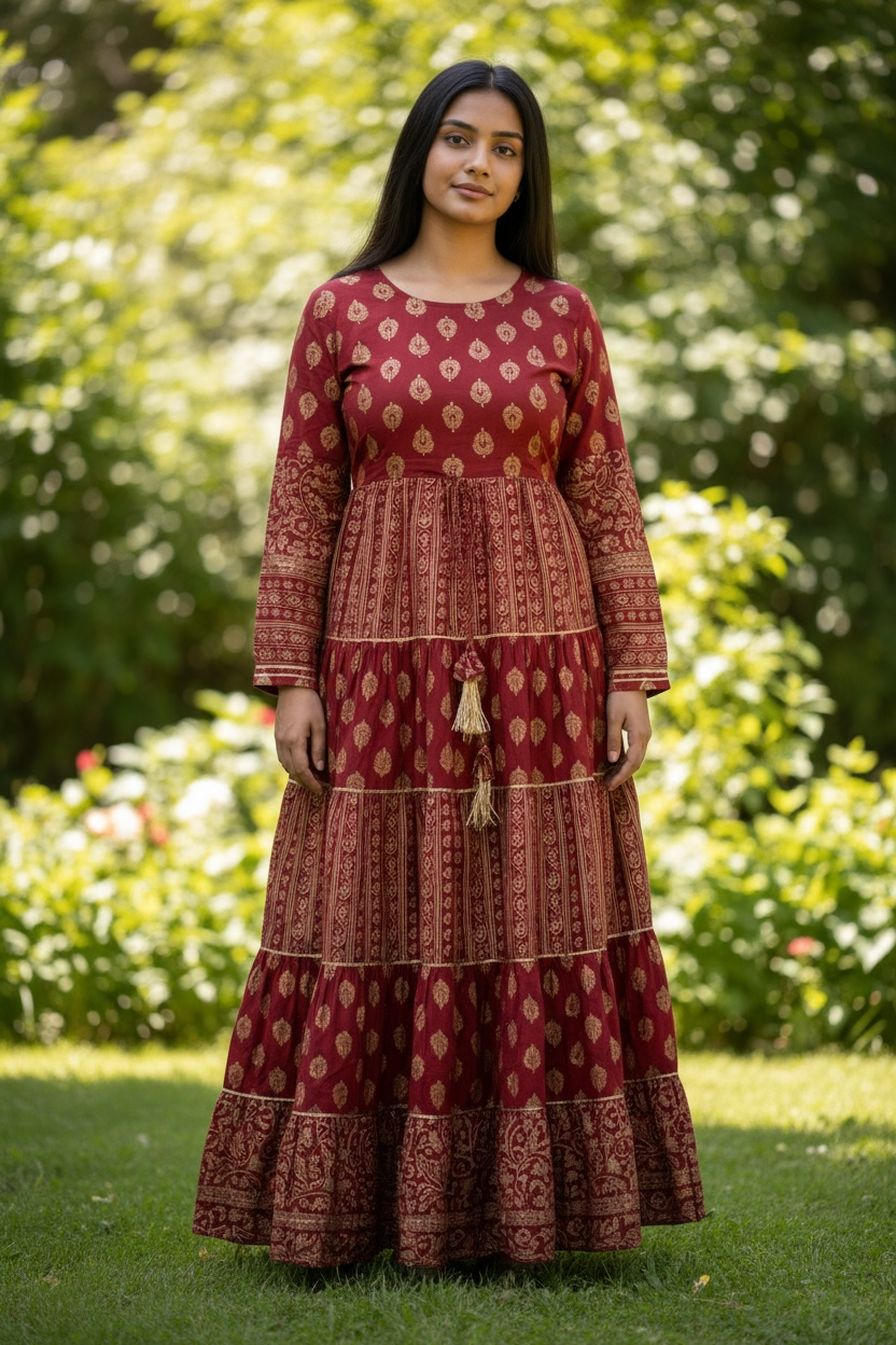 Ladies Long Gown