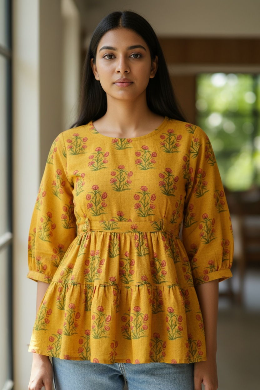 Women’s Premium Muslin Silk Kurti | Elegant Ethnic Wear