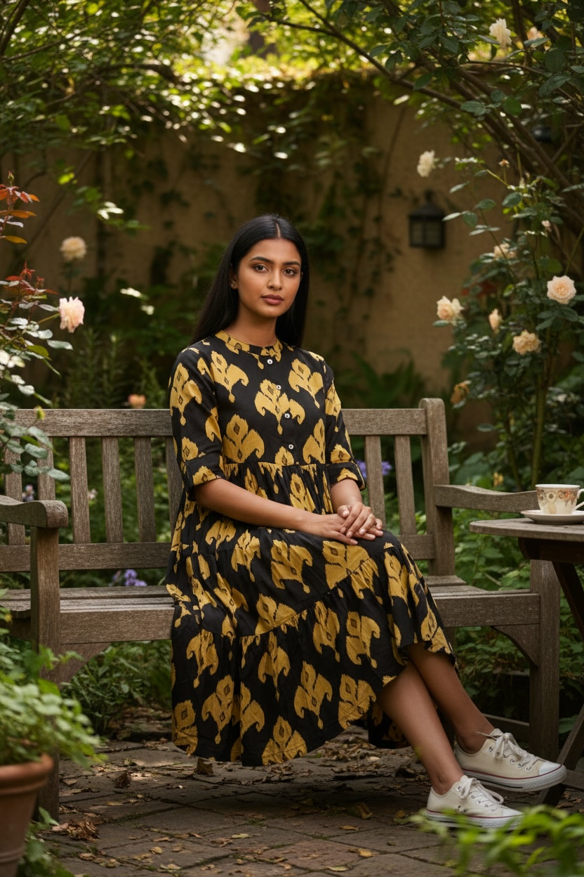 Women’s Premium Muslin Silk Kurti | Elegant Ethnic Wear