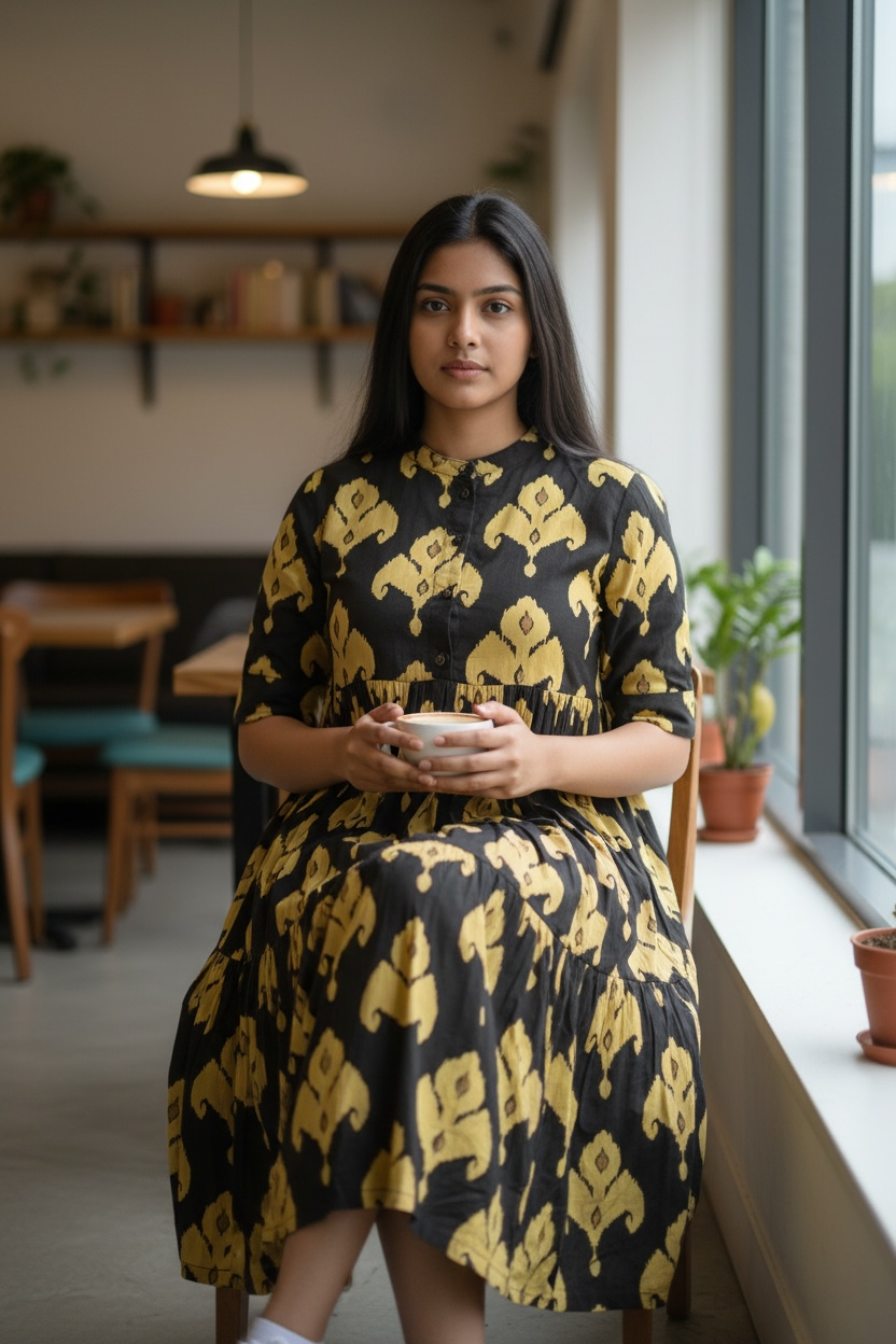 Women’s Premium Muslin Silk Kurti | Elegant Ethnic Wear