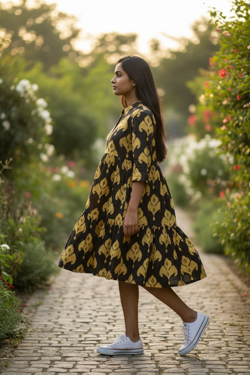 Women’s Premium Muslin Silk Kurti | Elegant Ethnic Wear