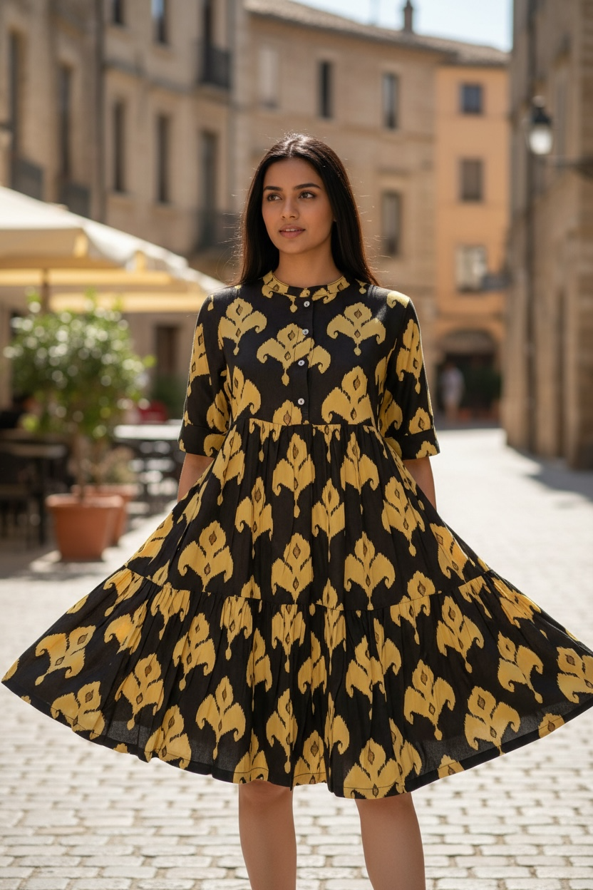 Women’s Premium Muslin Silk Kurti | Elegant Ethnic Wear