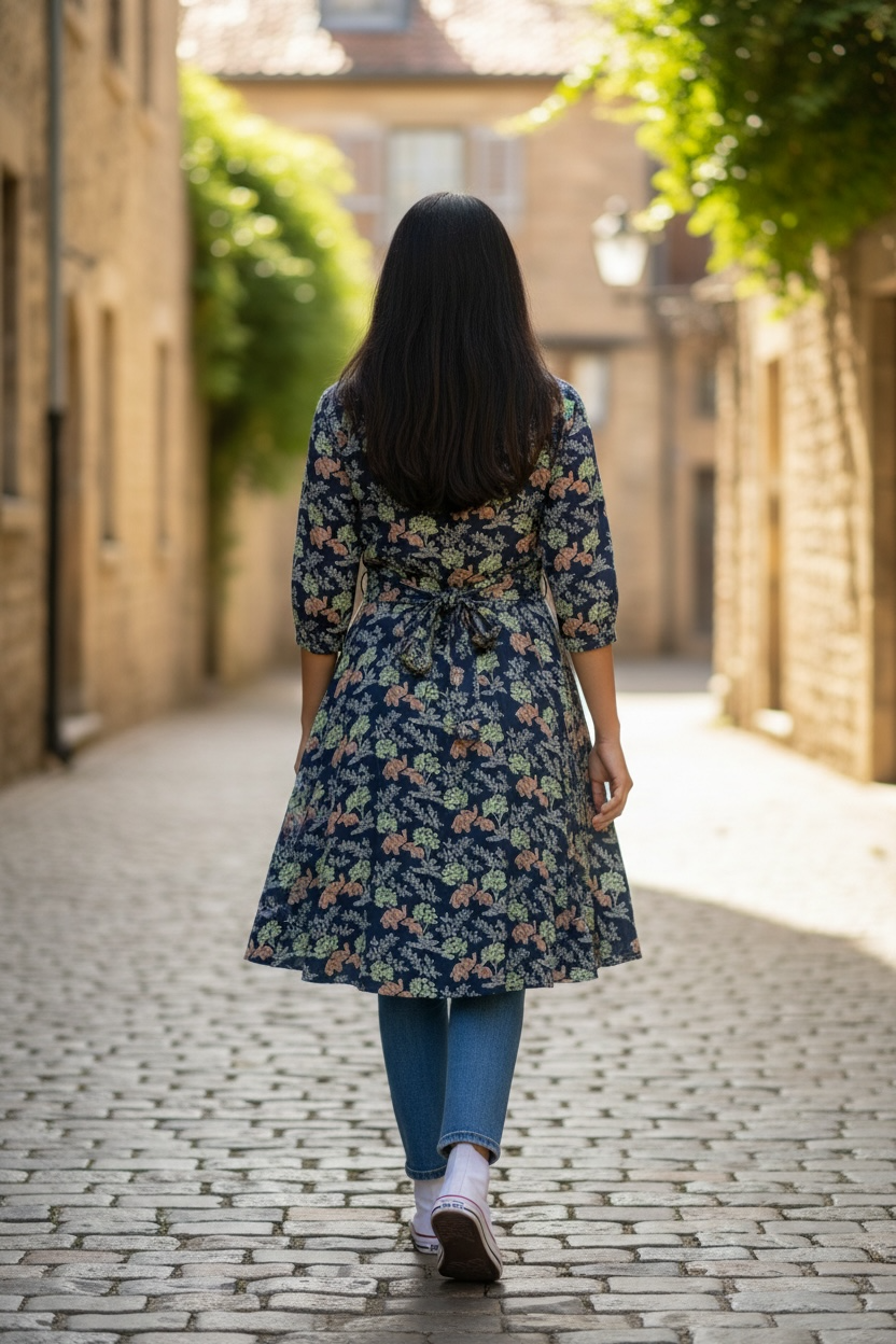 Women’s Premium Muslin Silk Kurti | Elegant Ethnic Wear