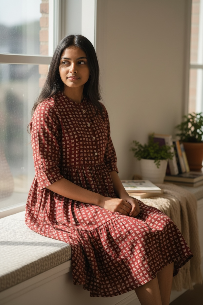 Women’s Premium Muslin Silk Kurti | Elegant Ethnic Wear