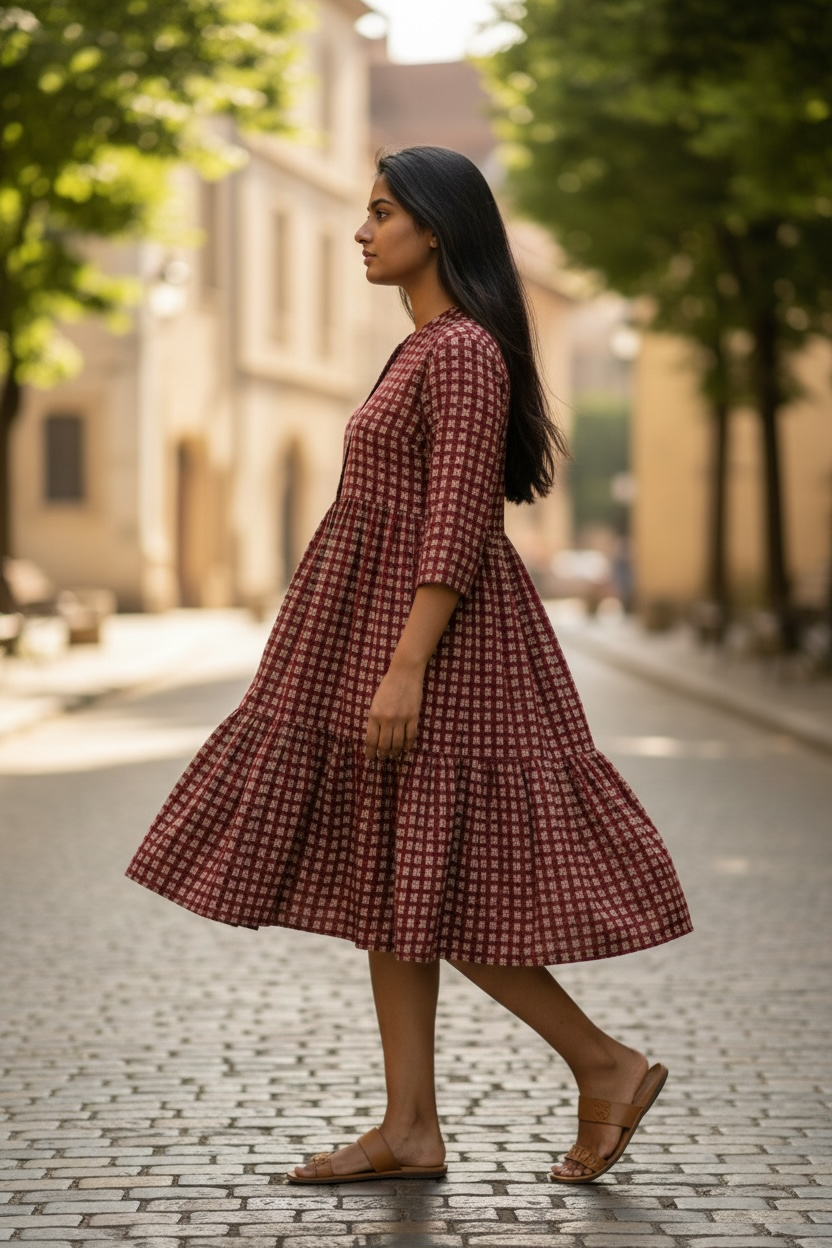 Women’s Premium Muslin Silk Kurti | Elegant Ethnic Wear