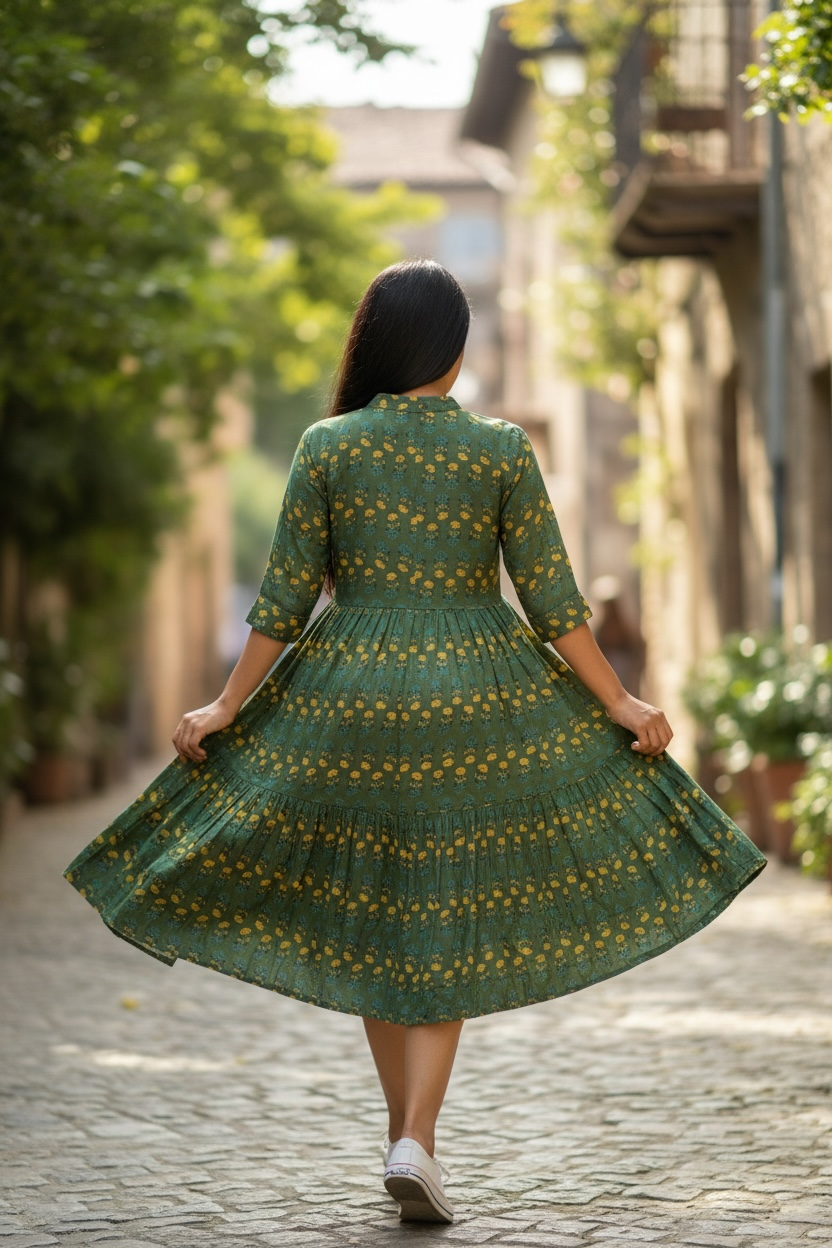 Women’s Premium Muslin Silk Kurti | Elegant Ethnic Wear