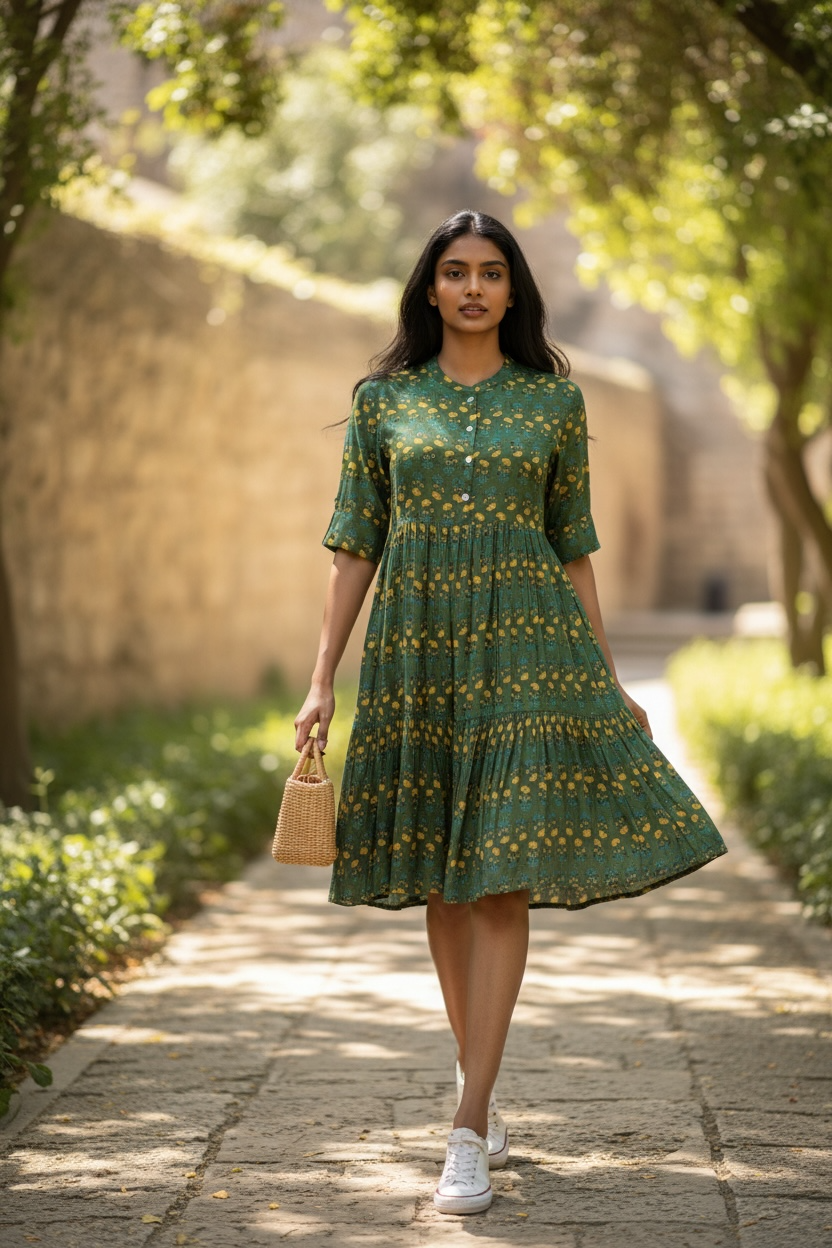 Women’s Premium Muslin Silk Kurti | Elegant Ethnic Wear