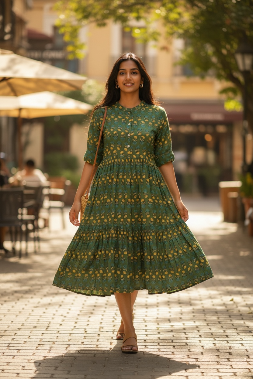 Women’s Premium Muslin Silk Kurti | Elegant Ethnic Wear