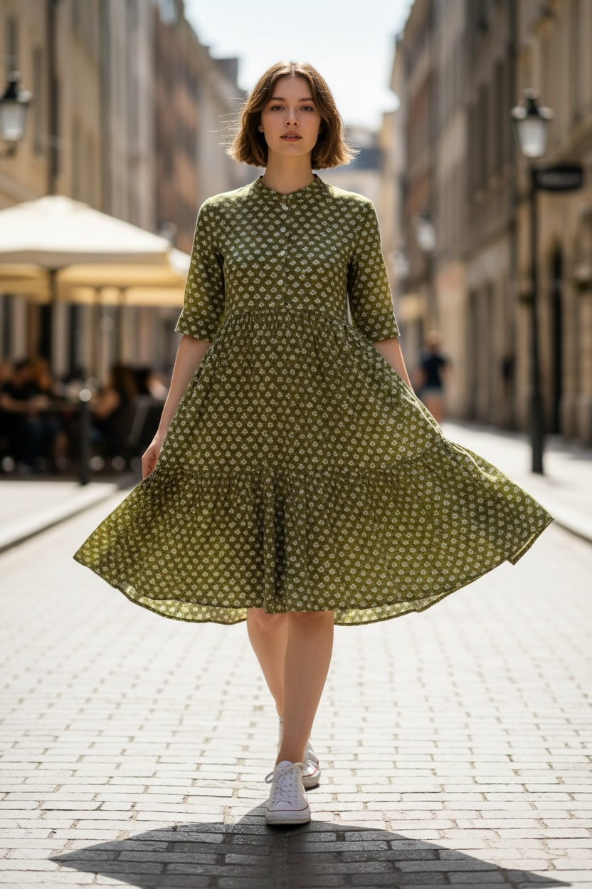 Women’s Premium Muslin Silk Kurti | Elegant Ethnic Wear