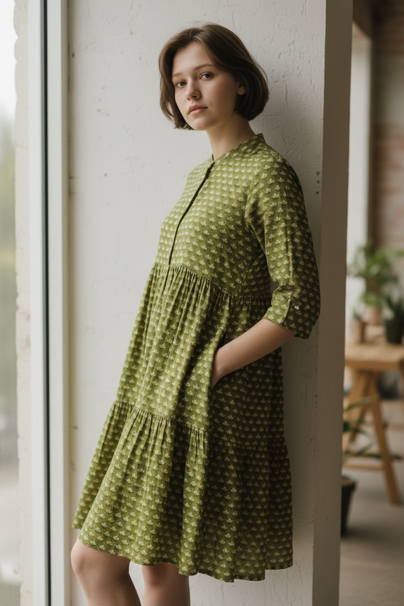 Women’s Premium Muslin Silk Kurti | Elegant Ethnic Wear